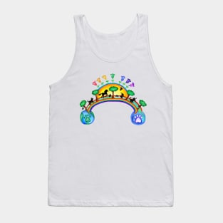 Pet Rainbow Bridge Journey Tank Top